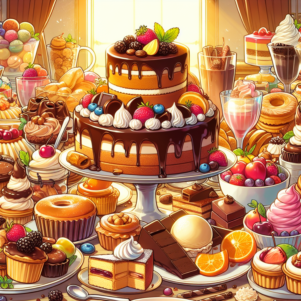 Kelezatan Makanan Manis: Beragam Pilihan untuk Pecinta Dessert