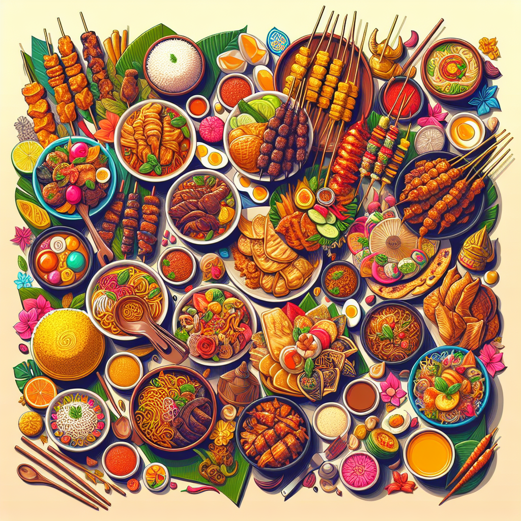 Keanekaragaman Kuliner: Menjelajahi 30 Makanan Ikonik Indonesia