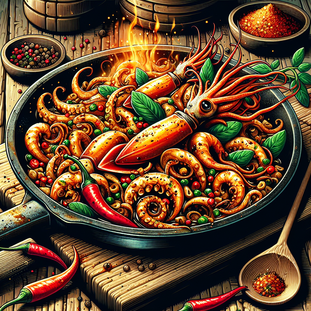 Resep Masak Cumi Pedas yang Menggugah Selera