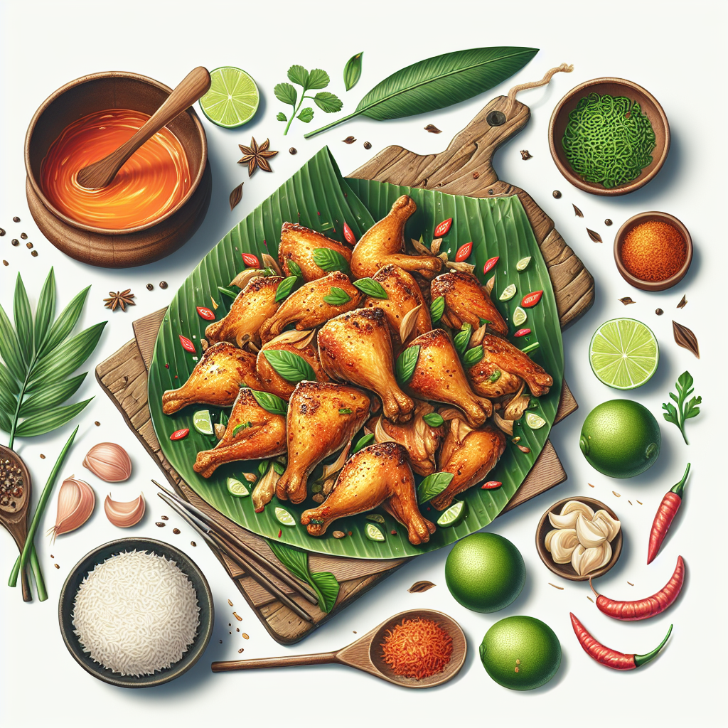 Resep Ayam Serundeng Kelapa yang Gurih dan Nikmat