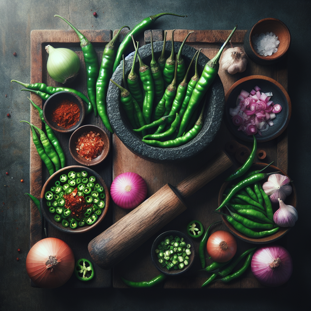 Resep Sambal Ijo Simple: Cara Mudah Membuat Pedasnya Menggoda